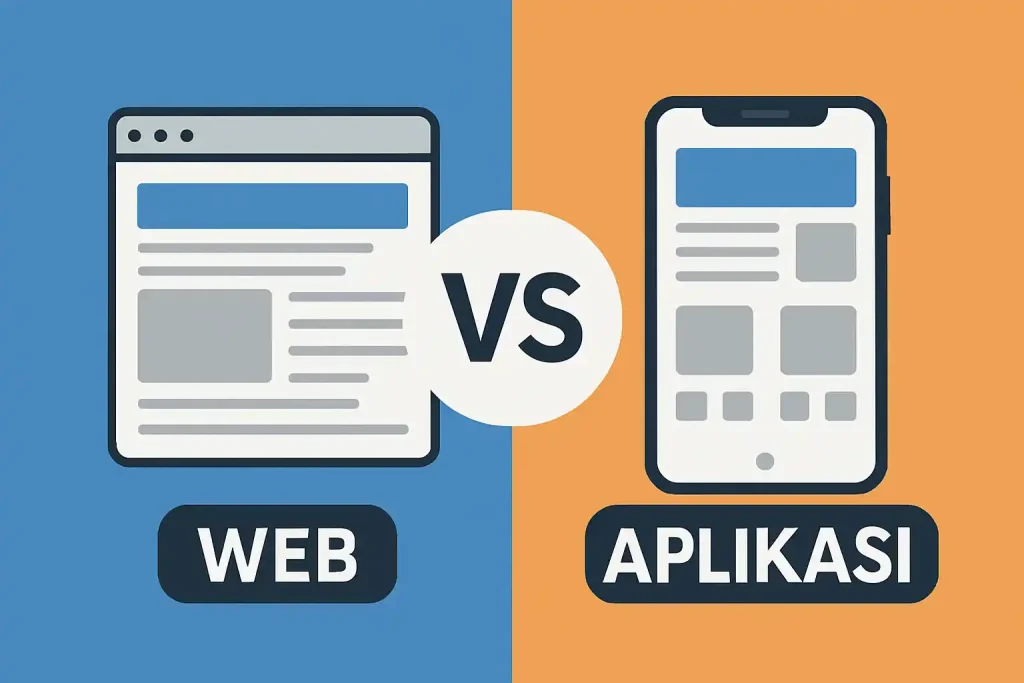 Perbedaan Web dan Aplikasi